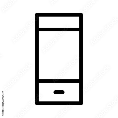 Smartphone Device Hardware Technology Mobile vector icon