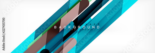 Abstract colorful lines, modern geometric background design