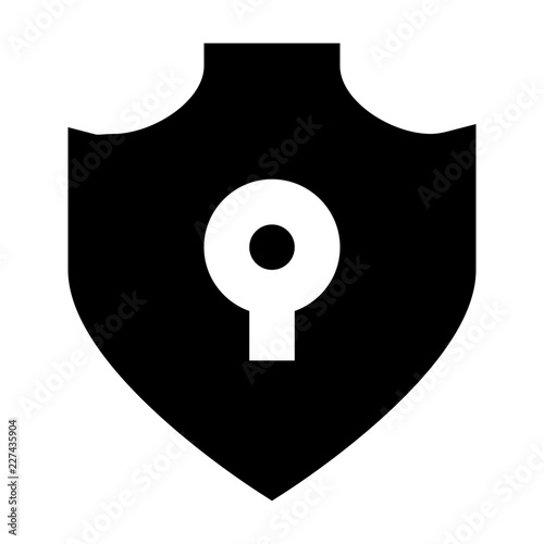 Shield Lock Security Protect Protection Secure vector icon