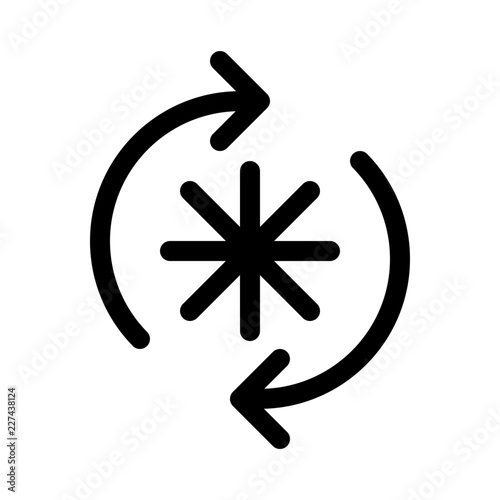 Solar Renewable Ecology Nature Environmental Protection Reserve Energy vector icon