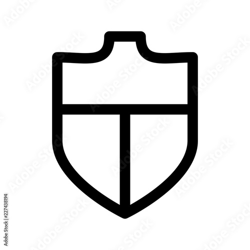 Shield Protection Security Secure Antivirus vector icon