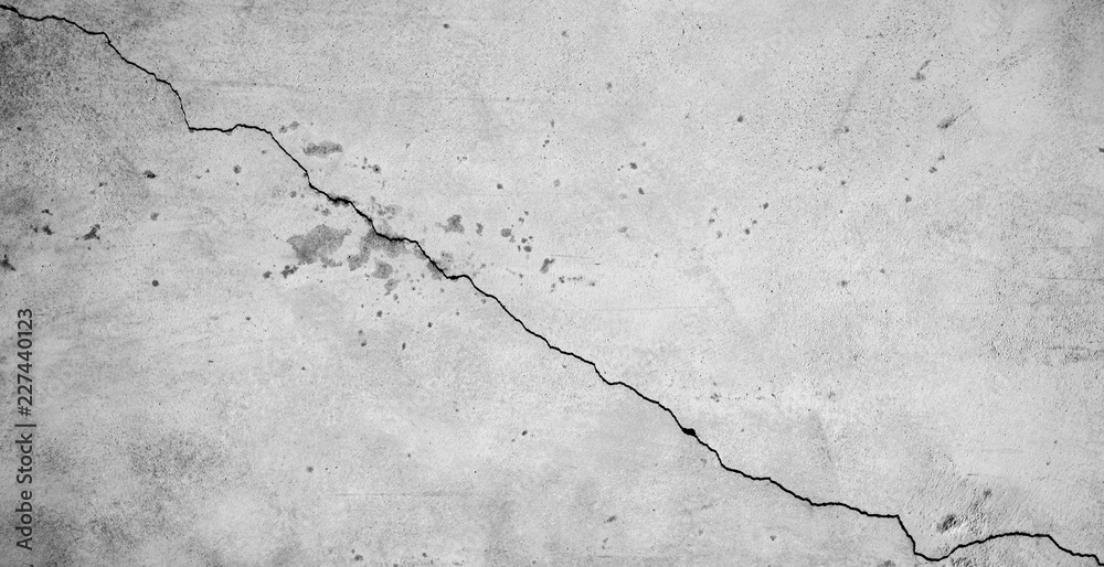 Obraz premium crack concrete wall texture.