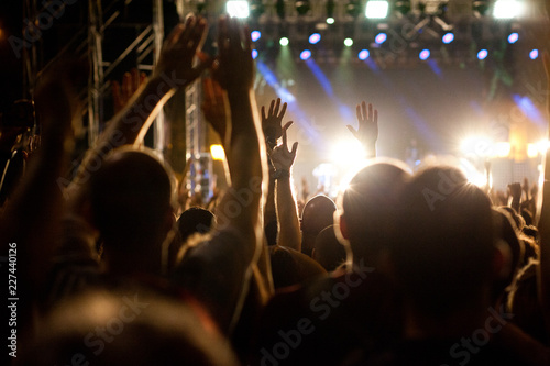crowd at concert © Melinda Nagy