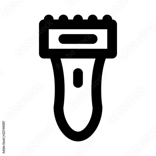 Shaver Electronics Devices Technology Products vector icon