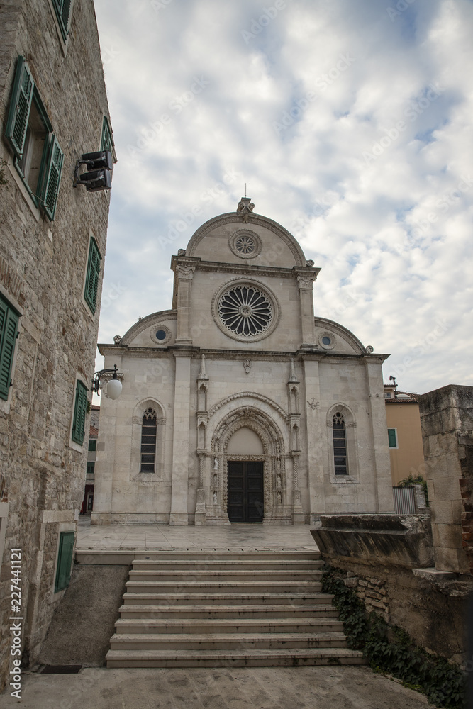 Fototapeta premium The Cathedral of St James in Sibenik