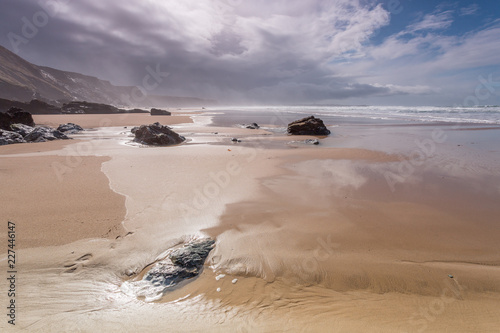 watergate bay cornwall england uk on the beach photo