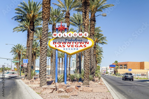 Welcome to Downtown Las Vegas sign