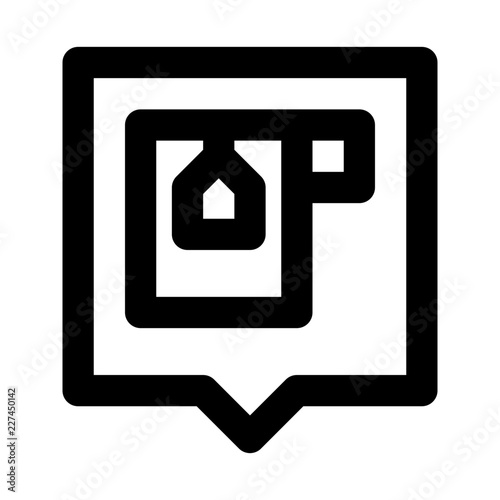 Tearoom Tea Location Cup vector icon