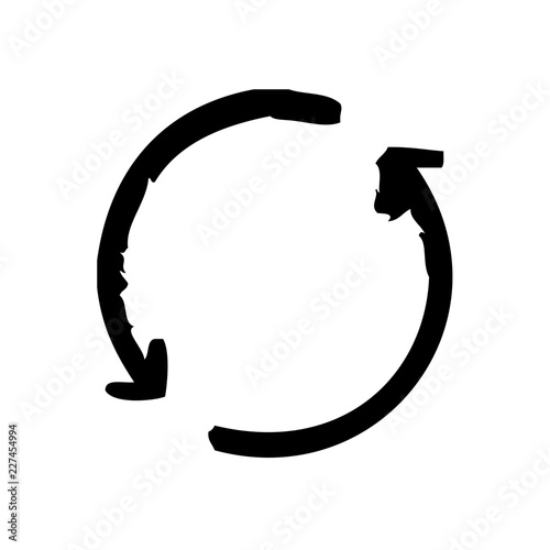 Sync Computer Service IT Programming Hardware Webdesign vector icon