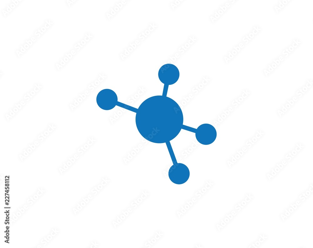 molecule logo icon vector design molecule logo icon vector design