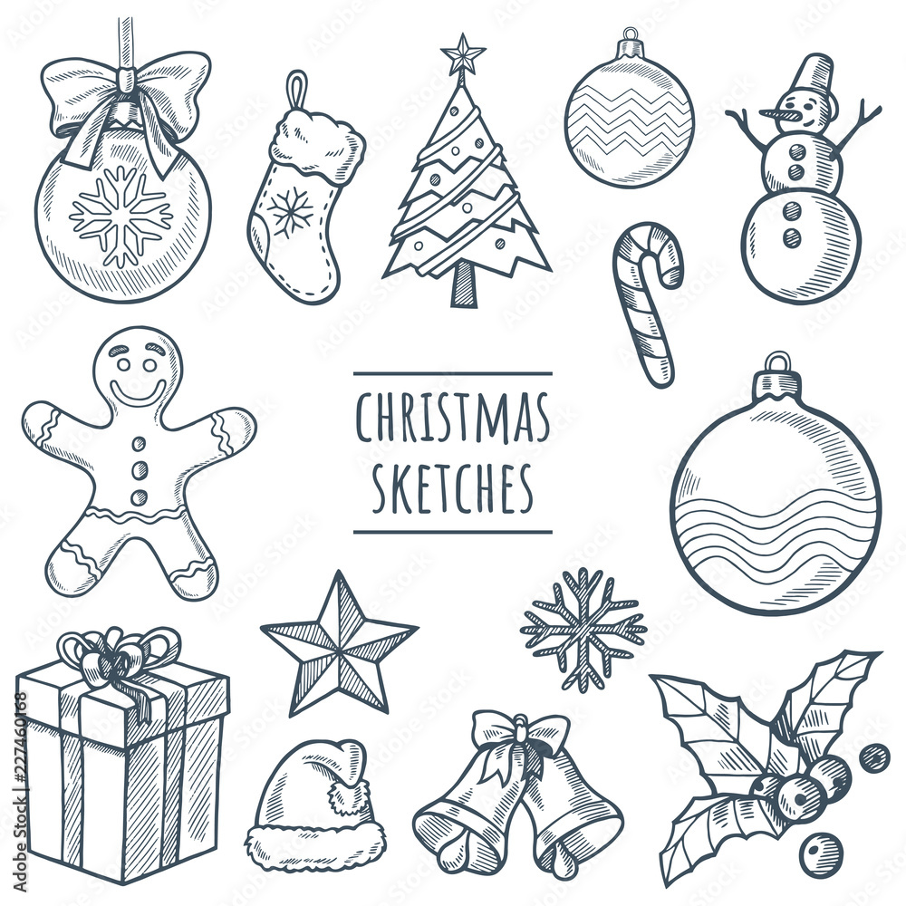 30 Christmas drawing ideas | Gathered