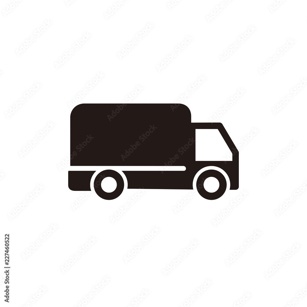 Delivery truck icon symbol