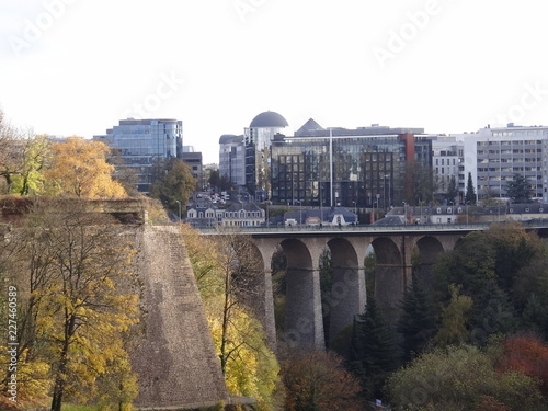 Viaduct in the city