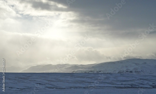 Iceland. sun and cluouds in the winter © YvonneNederland