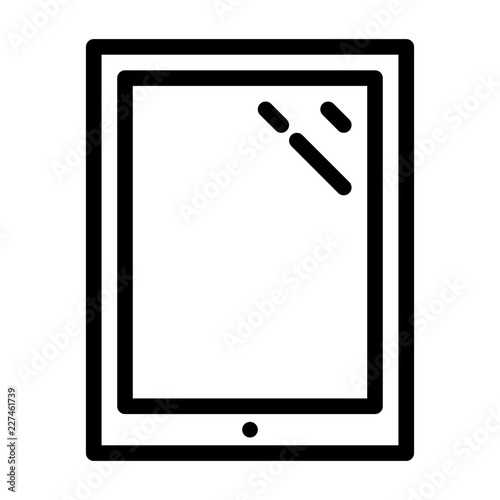 Tablet Startup Business Office Company vector icon