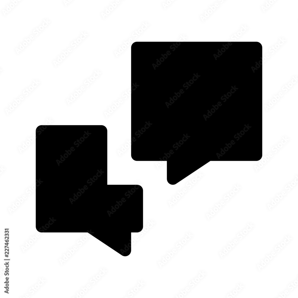 Speech Chat Contact Conversiation Gui Web vector icon Speech Chat Contact Conversiation Gui Web vector icon