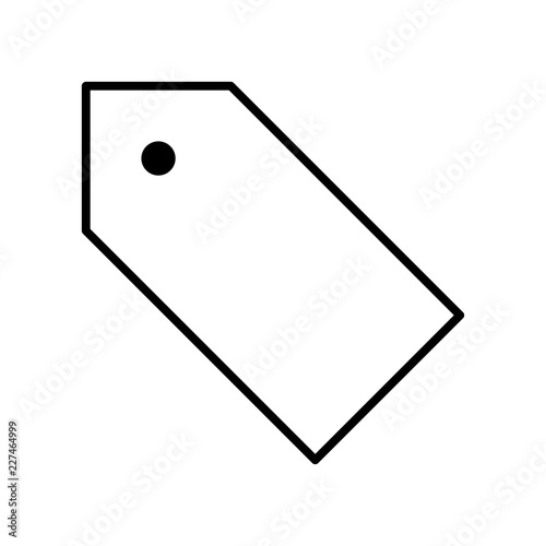 Tag Meta Description Information Wordpress vector icon