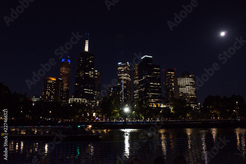 Melbourne City night view © SeanWonPhotography