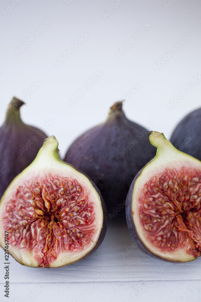 fresh figs on a table fresh figs on a table