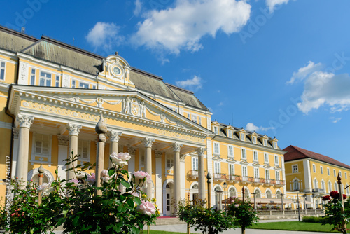 ROGASKA-SLATINA  SLOVENIA - MAY 26  2018  View on Grand hotel. With selective focus.