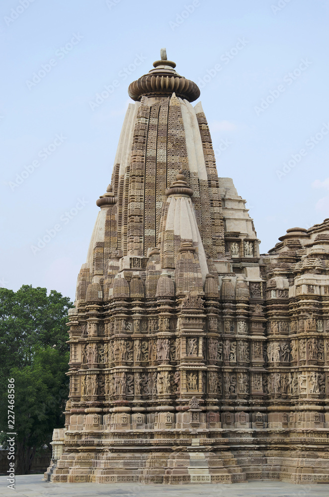 DEVI JAGDAMBA TEMPLE, Shikara - Main Shikara, Western Group, Khajuraho, Madhya Pradesh, UNESCO World Heritage Site