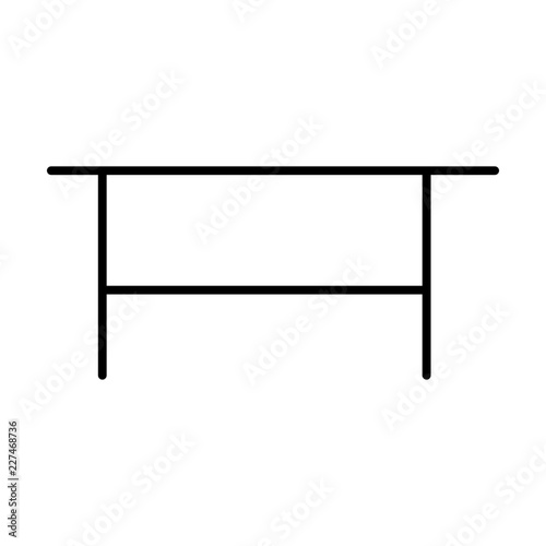 Table Furniture Interior Architecture Indoor vector icon
