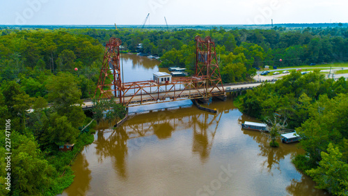 Pearl River Raised Bridge Slidell Louisiana