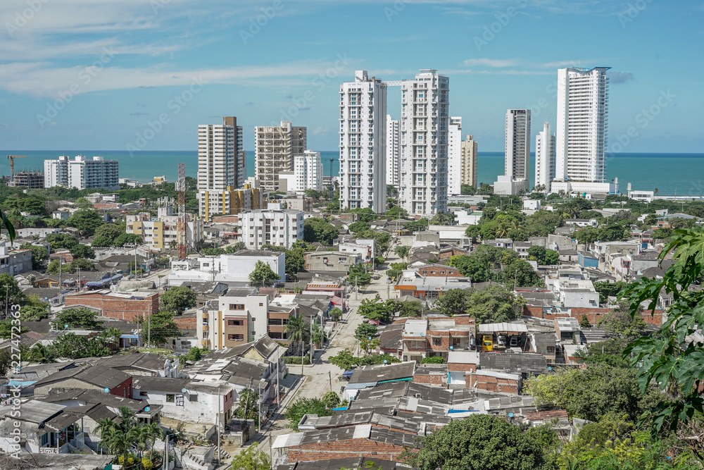 Cartagena de Indias vista desde la Popa