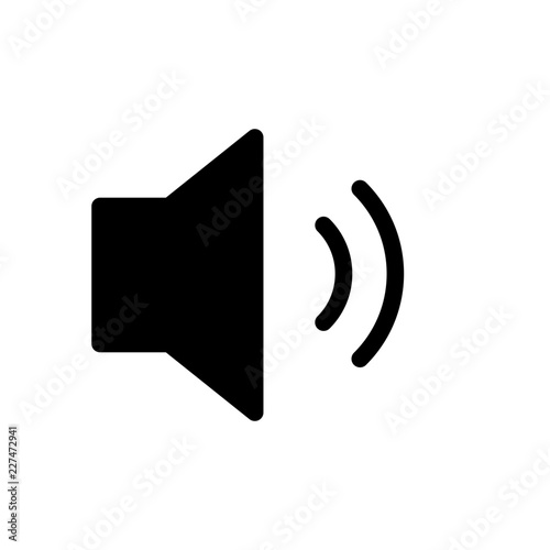 Volume Mid Videoplayer Interface Software Web Media vector icon