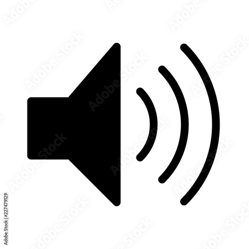 Volume Loud Interface App Gui Software Buttons vector icon