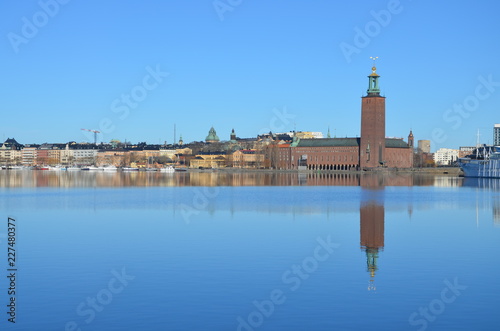 Reflejo, ayuntamiento Estocolmo