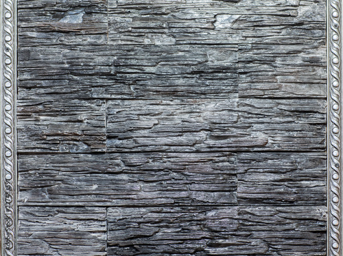 texture of decorative tiled stone surface