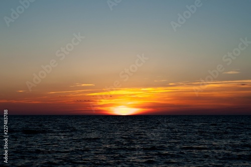 sunset on the sea © Aleksey V. Konovalov