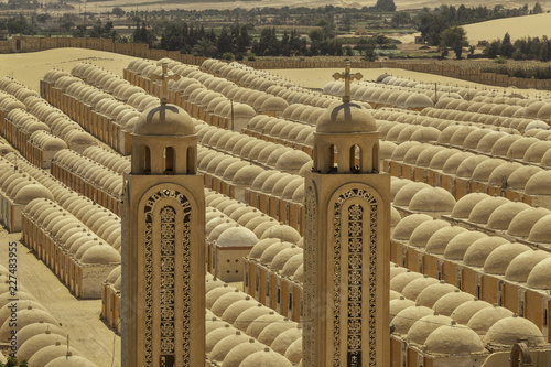 Orthodox monastery of Saint Fana (Monastery of Abu Fanah) in Western Desert photo