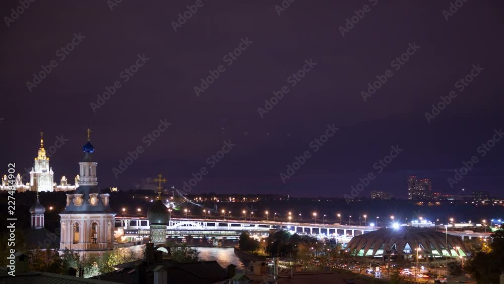 custom made wallpaper toronto digitalNight city timelapse