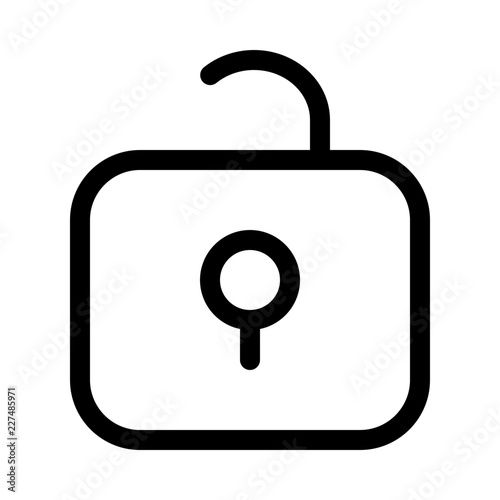 Unlock Protect Finance Money Exchequer Cash vector icon