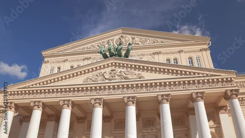 Bolshoi Theatre hyperlapse 