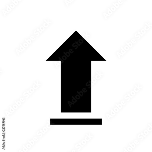 Upload vector icon