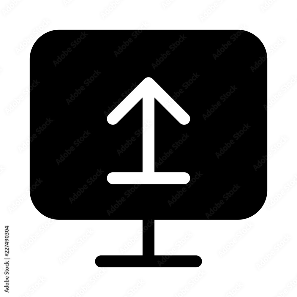 Upload Media Multimedia Electronics Hardware vector icon Upload Media Multimedia Electronics Hardware vector icon