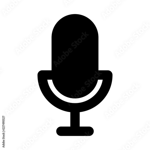 Voice Interface UI UX Software App vector icon
