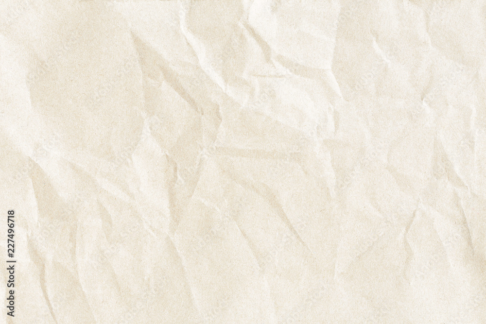 Crumpled old brown paper texture