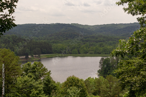 Lake Hope State Park from lodge
