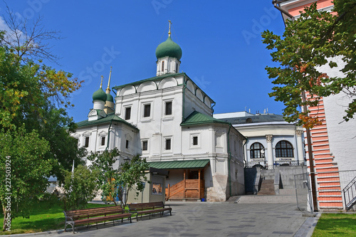 Tableau sur toile Moscow, Russia, the church of Maxim the blessed on Varvarka street (1698-1699 ye
