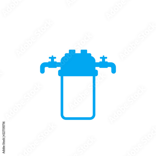 water filter, filtration system icon