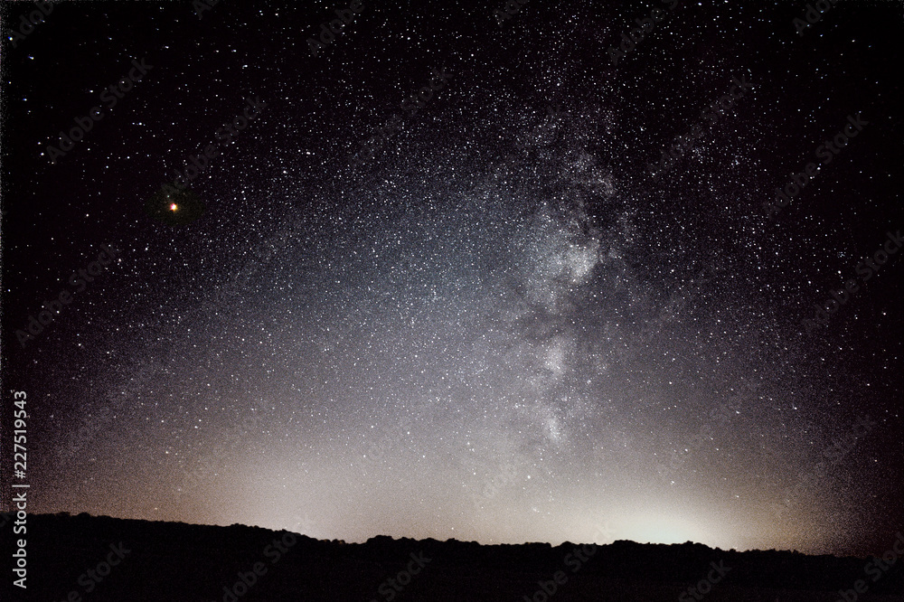 Mars and the Milky Way Mars and the Milky Way