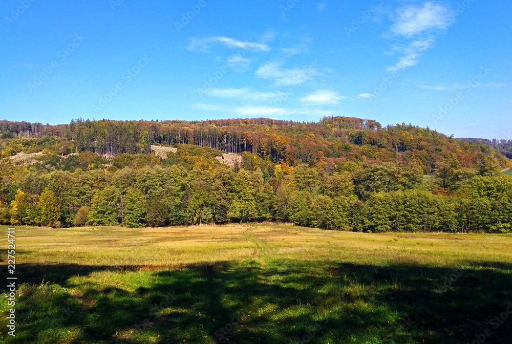 Czech countryside in autumn