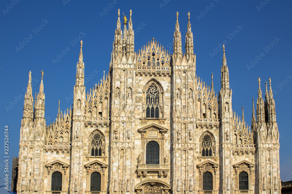 Milan's cathedral. Тhe second largest Catholic (and largest Gothic) temple in the world.