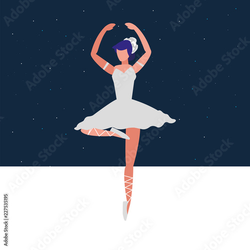 ballerina girl design