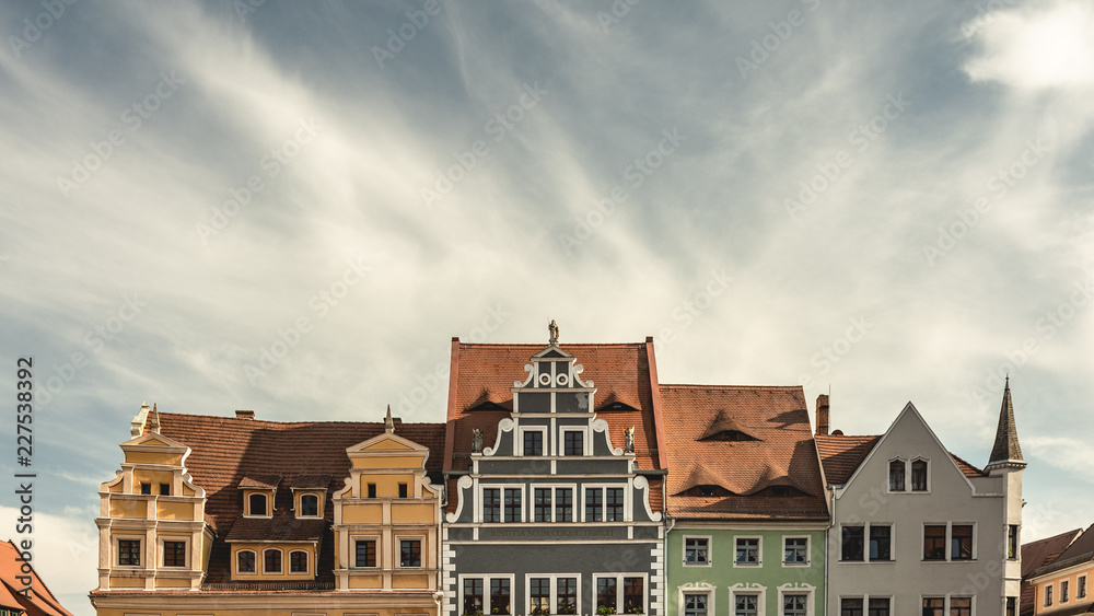 Fototapeta premium Dächer von Meißen