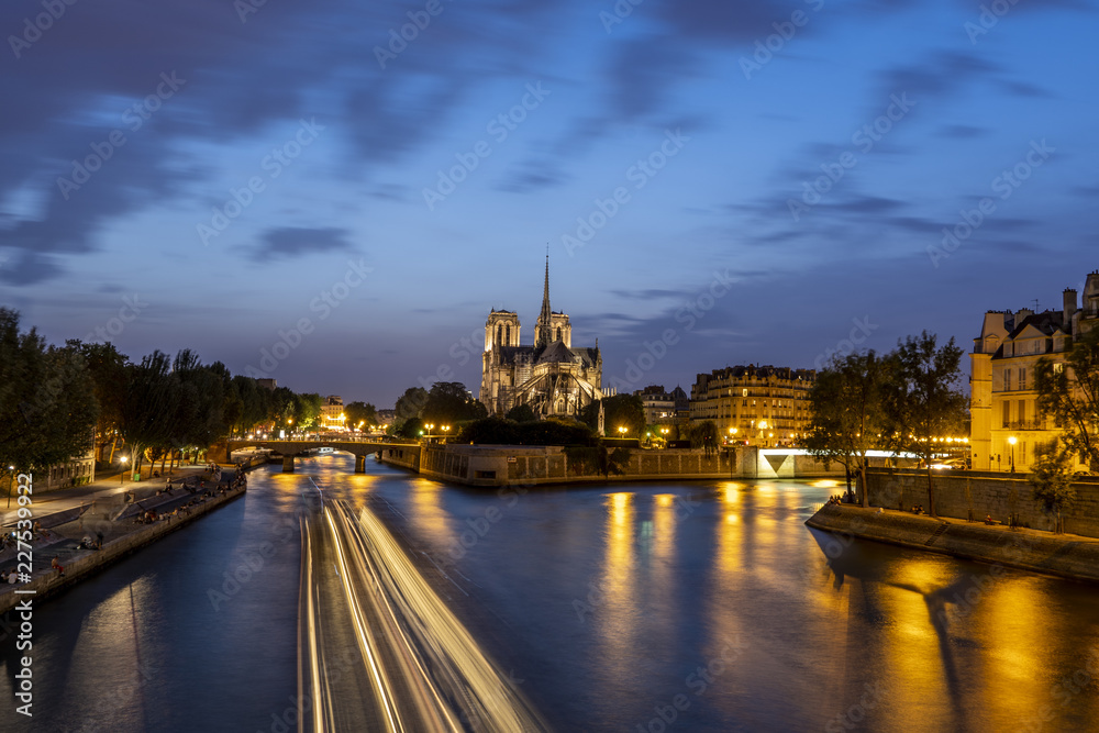 Fototapeta premium Notre Dame Paris France